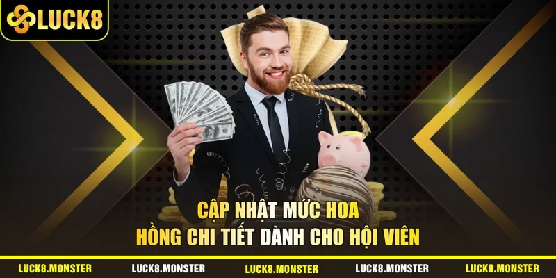 Cập nhật mức hoa hồng chi tiết dành cho hội viên
